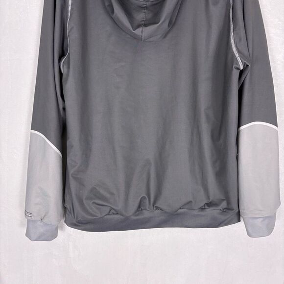 UNRL SilkSeries MN Hockey Grey Hooded Pullover Sweatshirt Men's Large - Picture 12 of 13